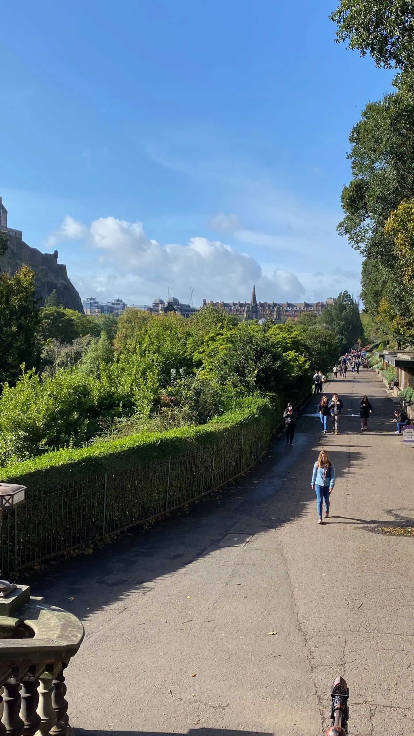 Entrance to Princes Street Gardens