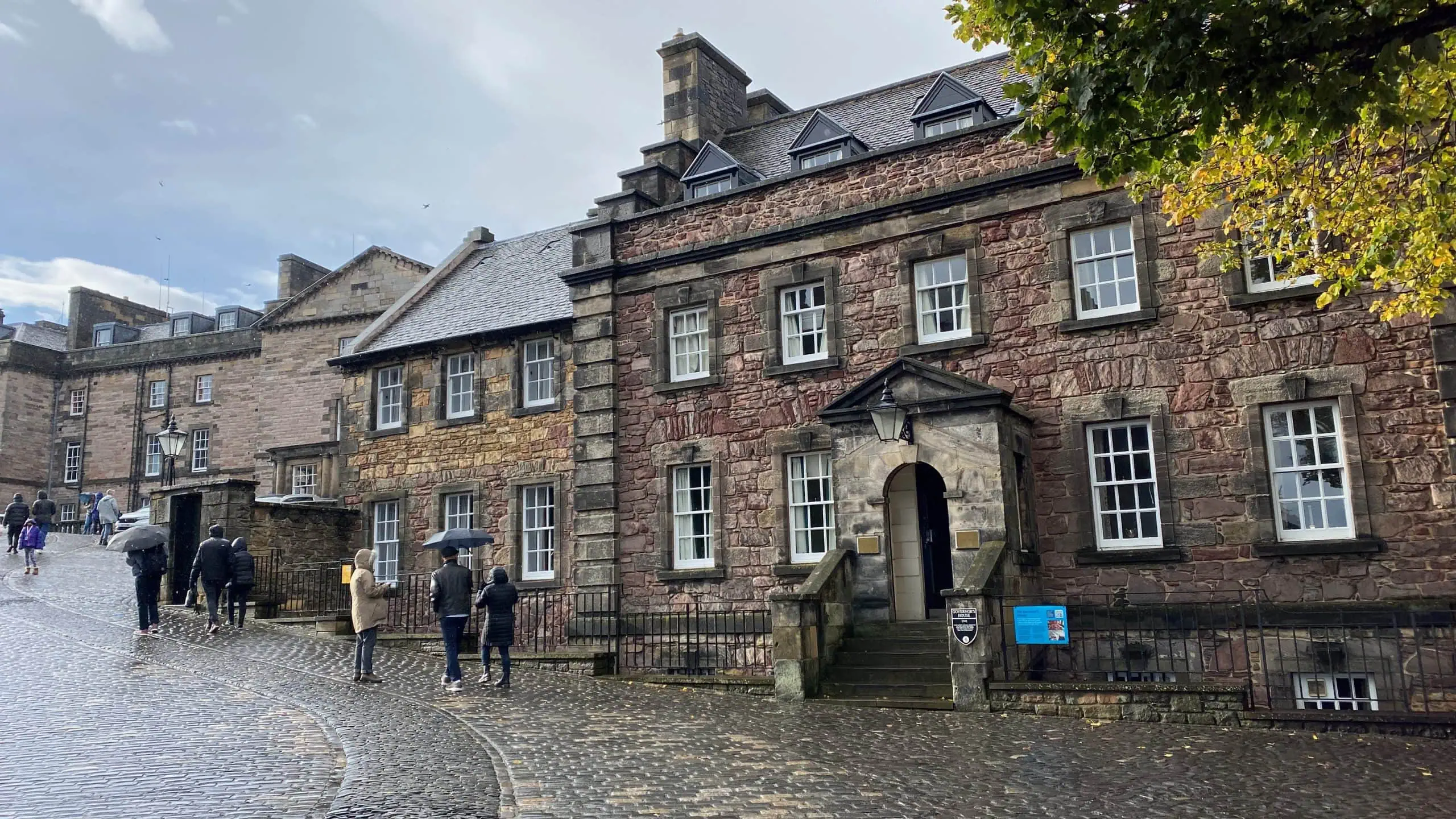 Buildings inside the Edinburgh Castle