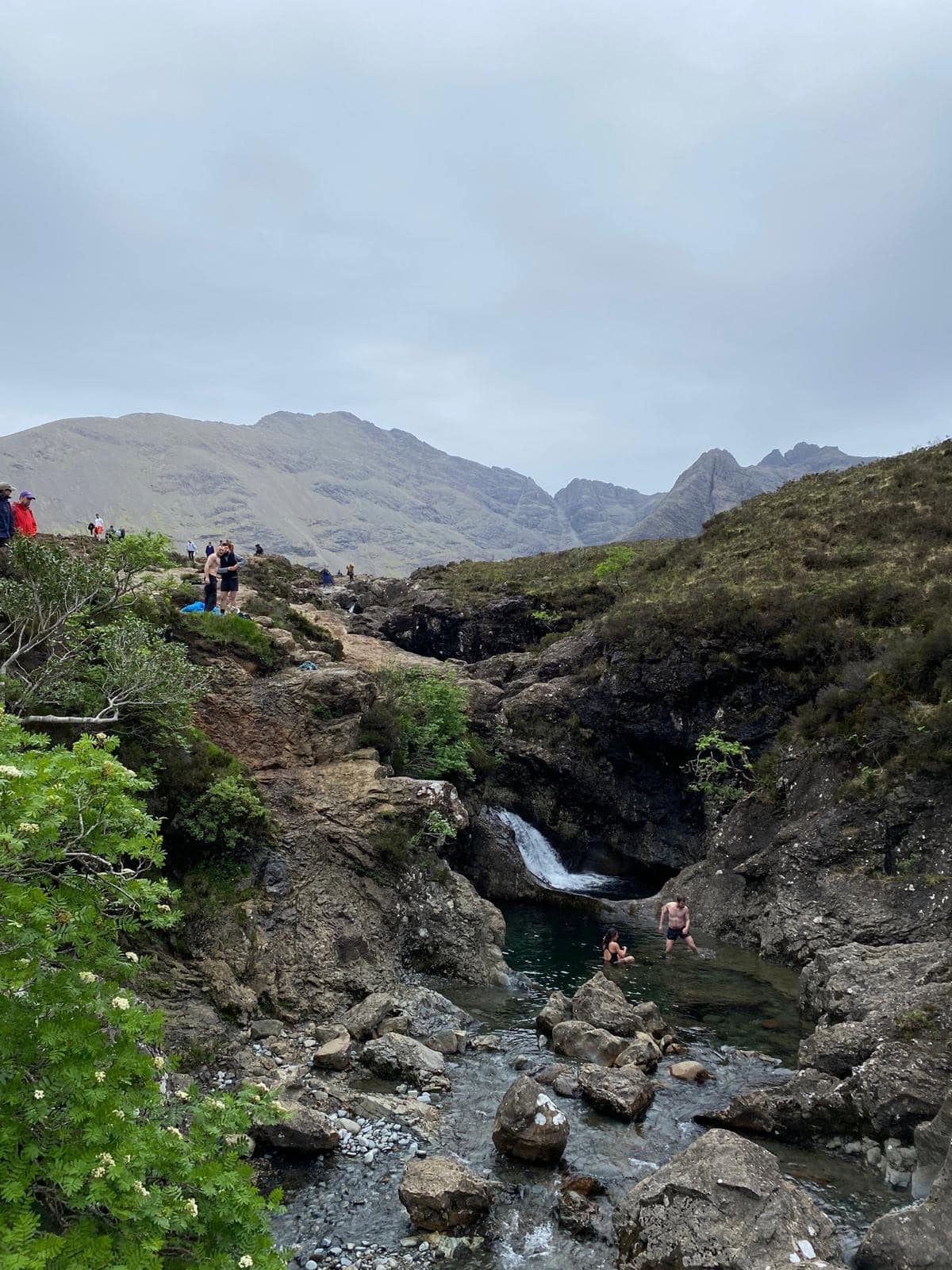 Waterfall at Fairy Pools