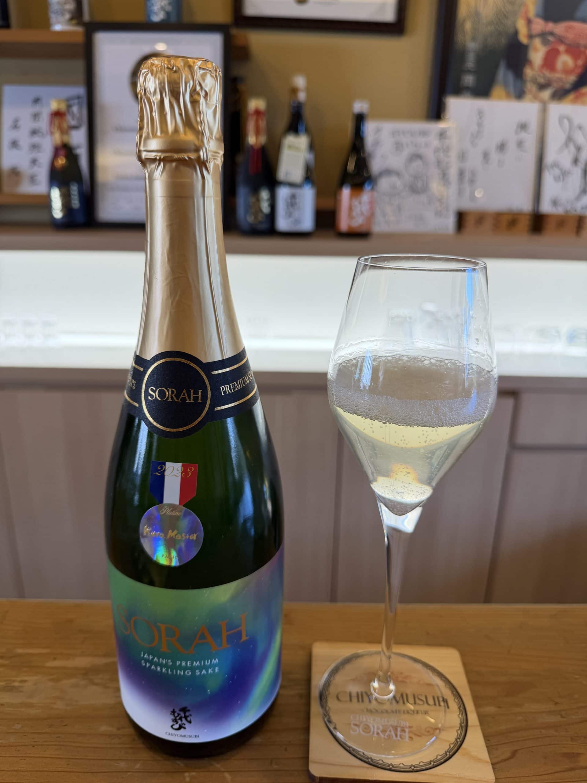 Sparkling sake