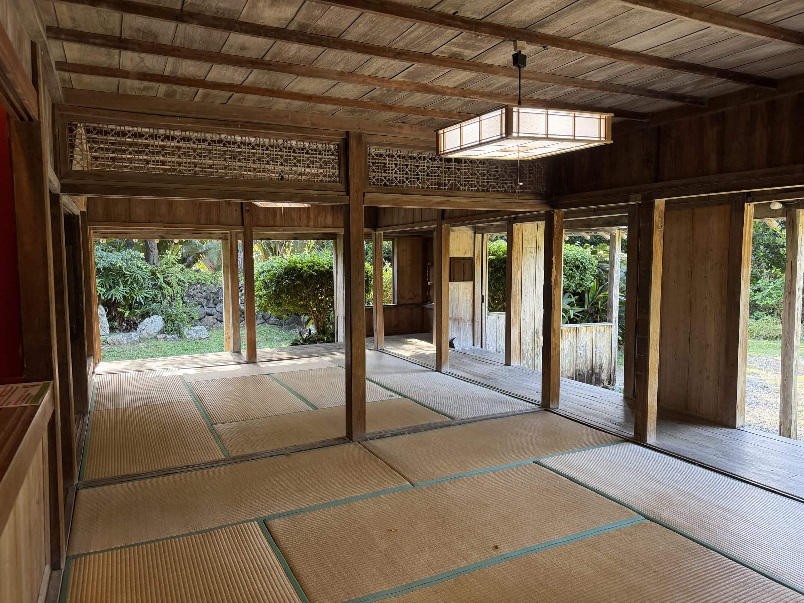 Inside the traditional house