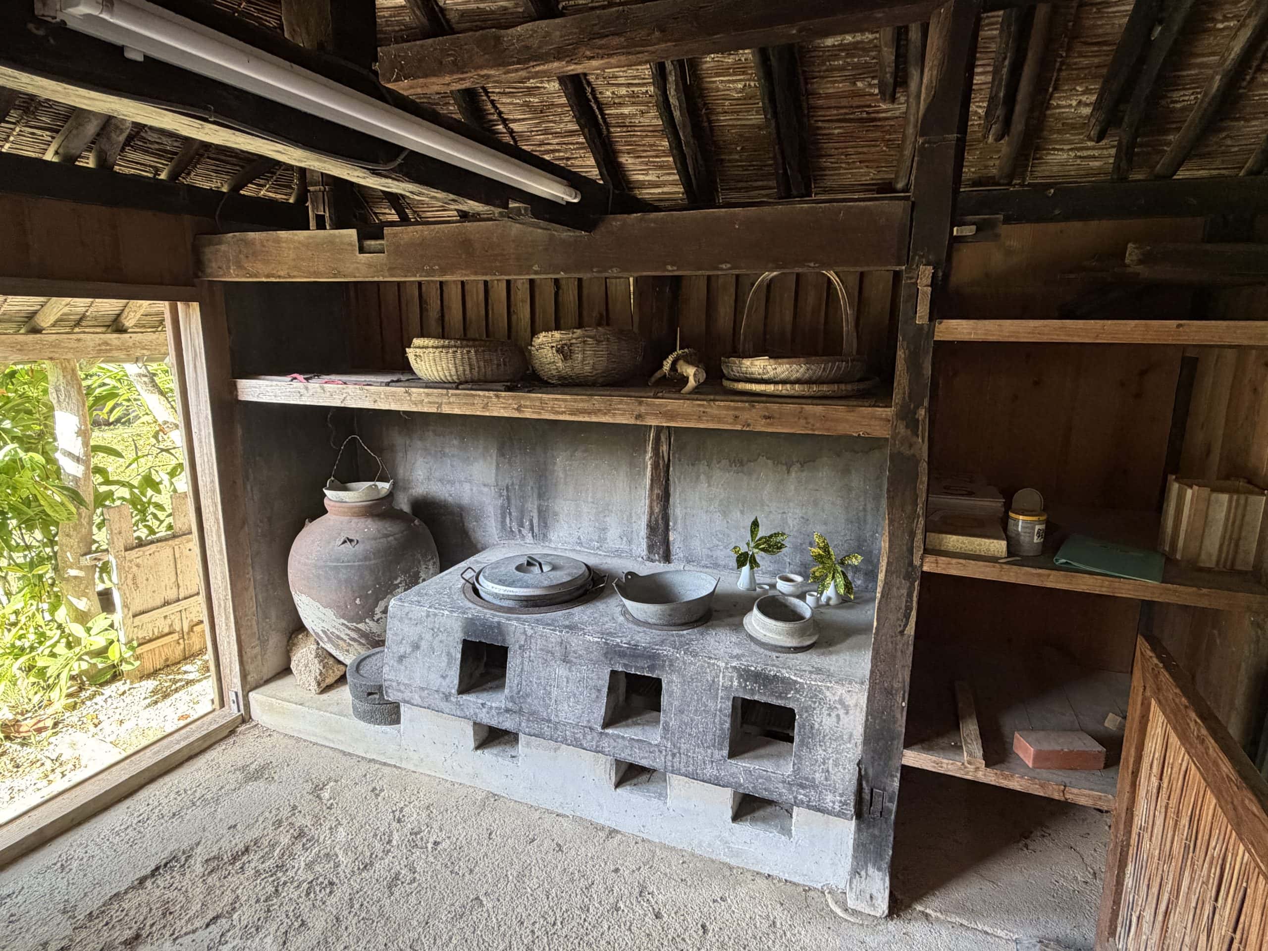 Kitchen of the traditional house
