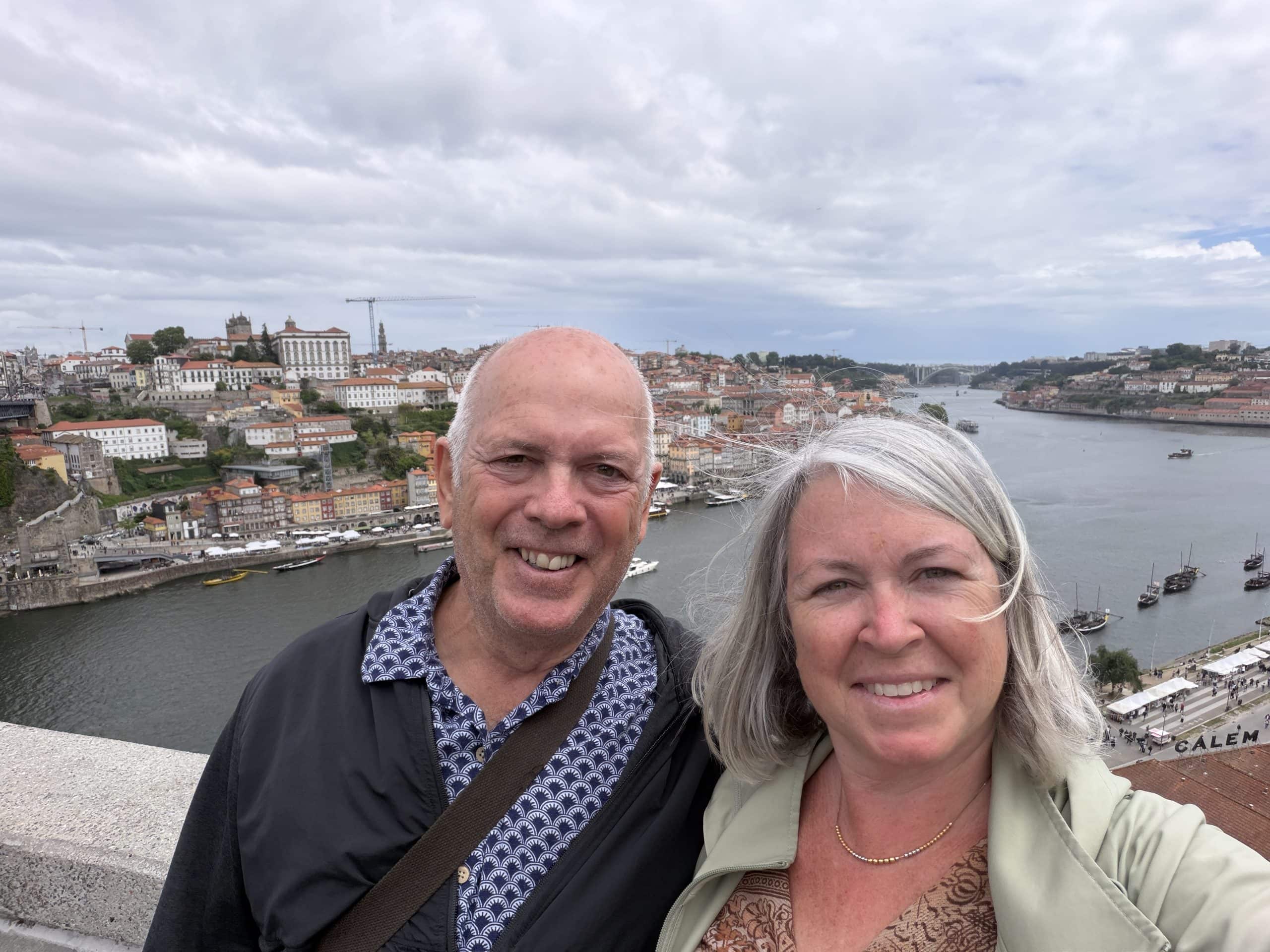 Our selfie in Porto