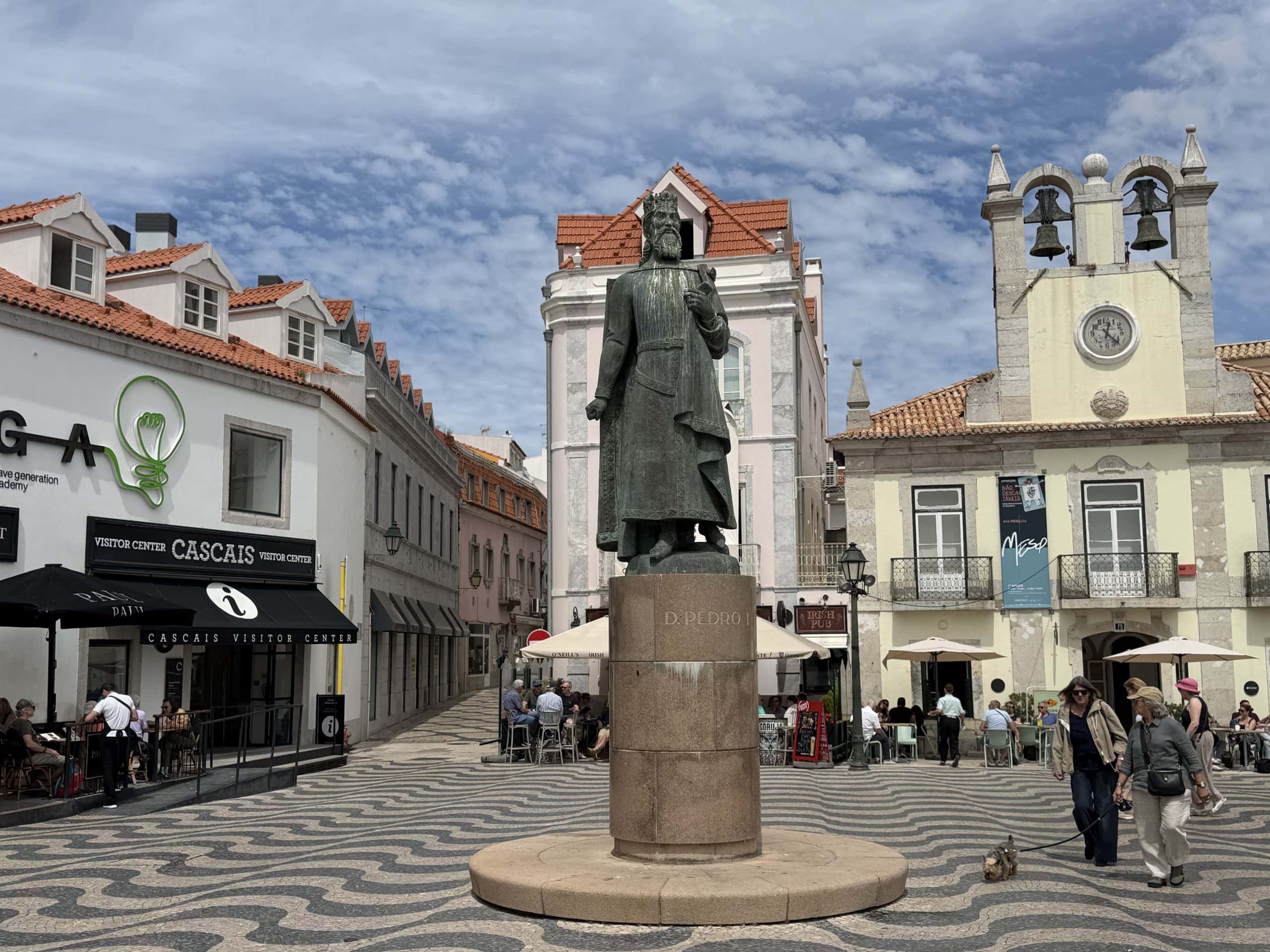 Main square of Cascais
