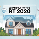 illustration écran sous-toiture obligatoire rt 2020 modernité et protection