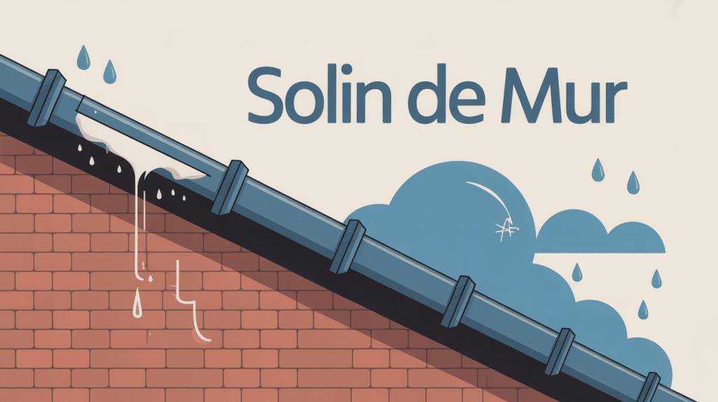 solin mur assurant étanchéité entre toiture et façade