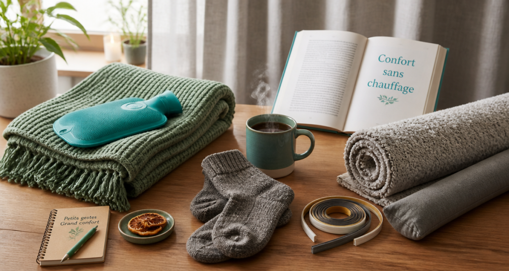comment chauffer une maison sans chauffage objets et astuces