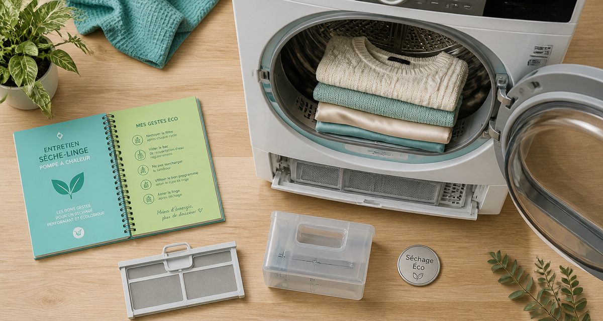 seche linge pompe a chaleur c'est quoi image entretien