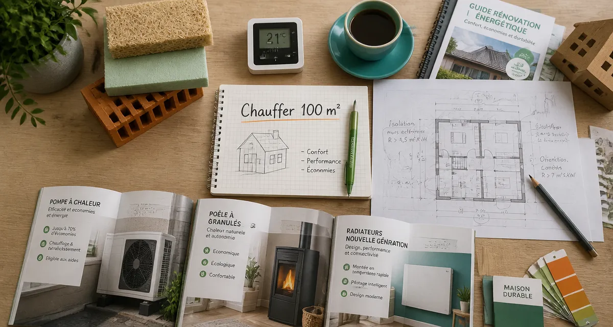 quel chauffage pour une maison de 100m2 échantillons matériaux et solutions
