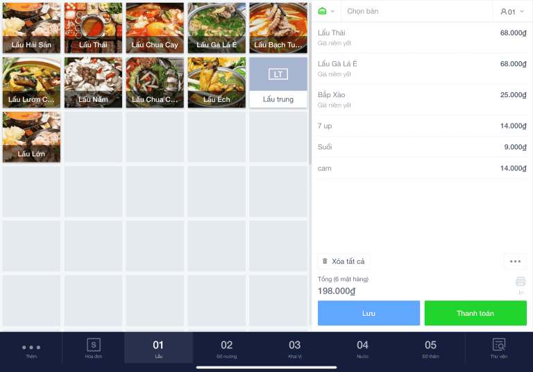 Thuê phần mềm quản lý bán hàng