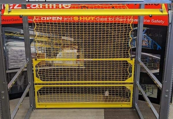 Mezzanine Safeti-Gates Adds Product Containment Netting - Facilities ...