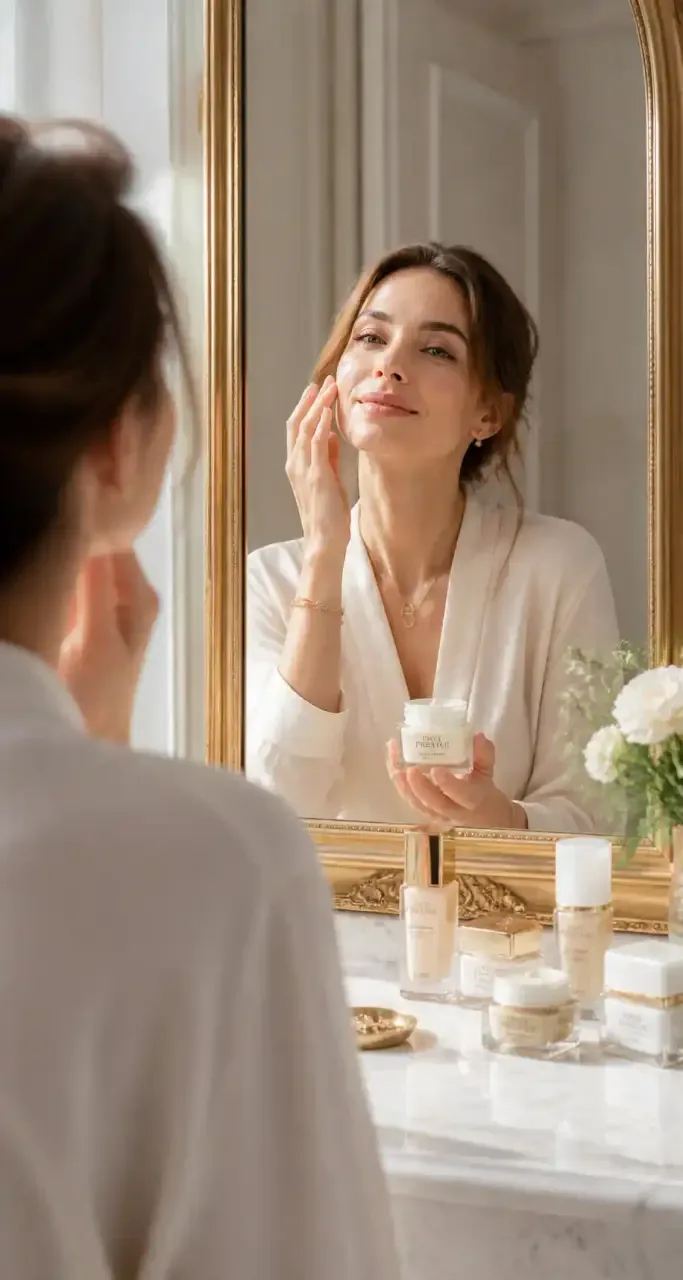 Routine de soin du visage