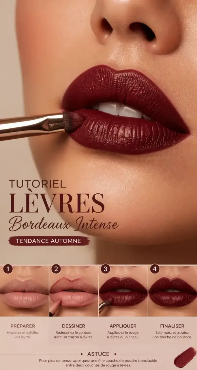 Tutoriel maquillage des lèvres