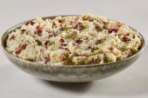 Roasted Garlic Red Mashed Potatoes Recipe