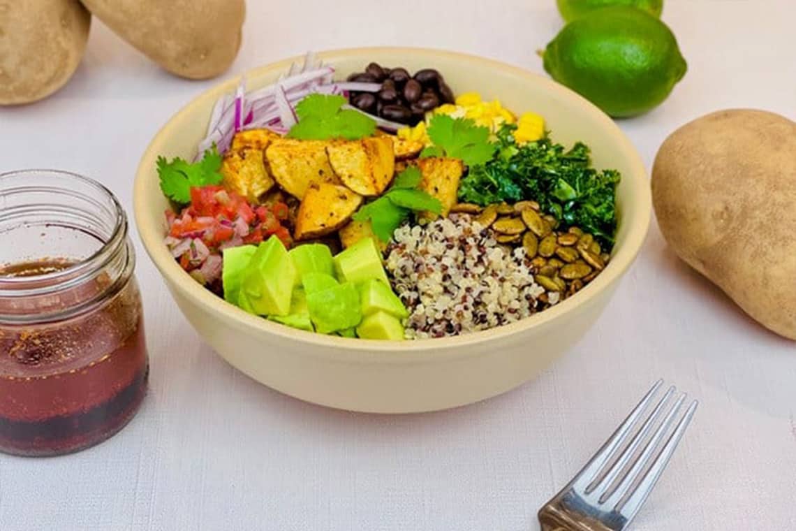 Southwest Potato Power Bowl