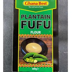 Ghana Best Plantain Fufu, 680g