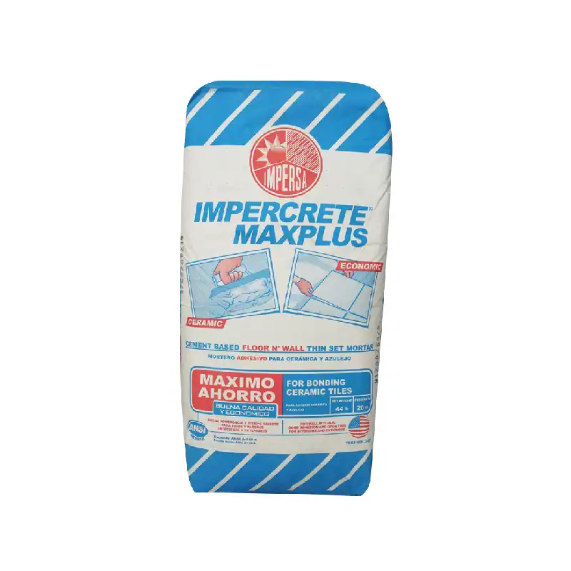 Adhesivo para Ceramica Impercrete Impersa Max Plus 20k