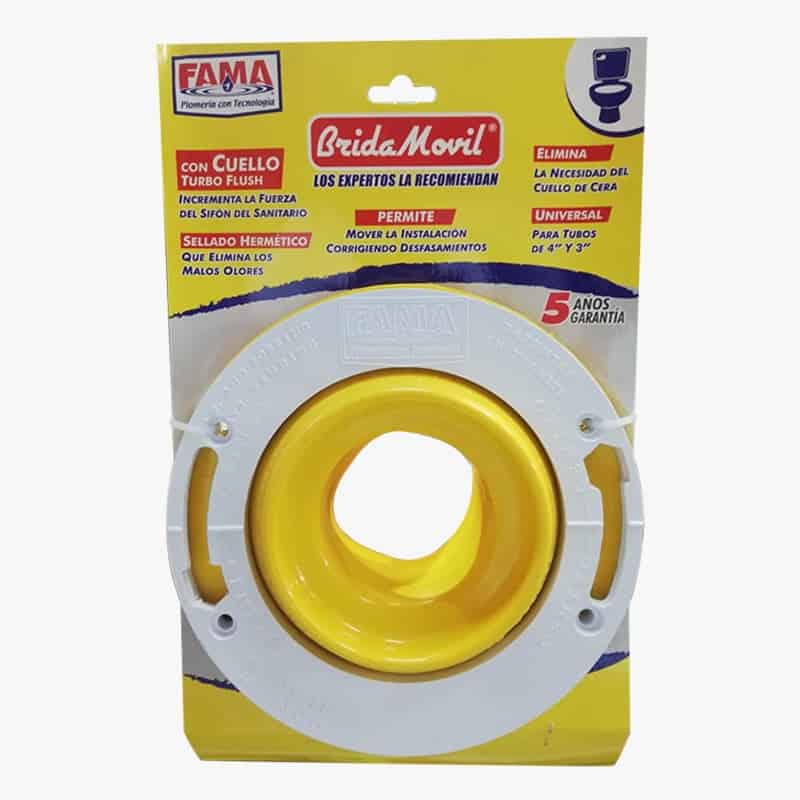 Flanger Para Inodoro C/empaque Y Tornillos #9591