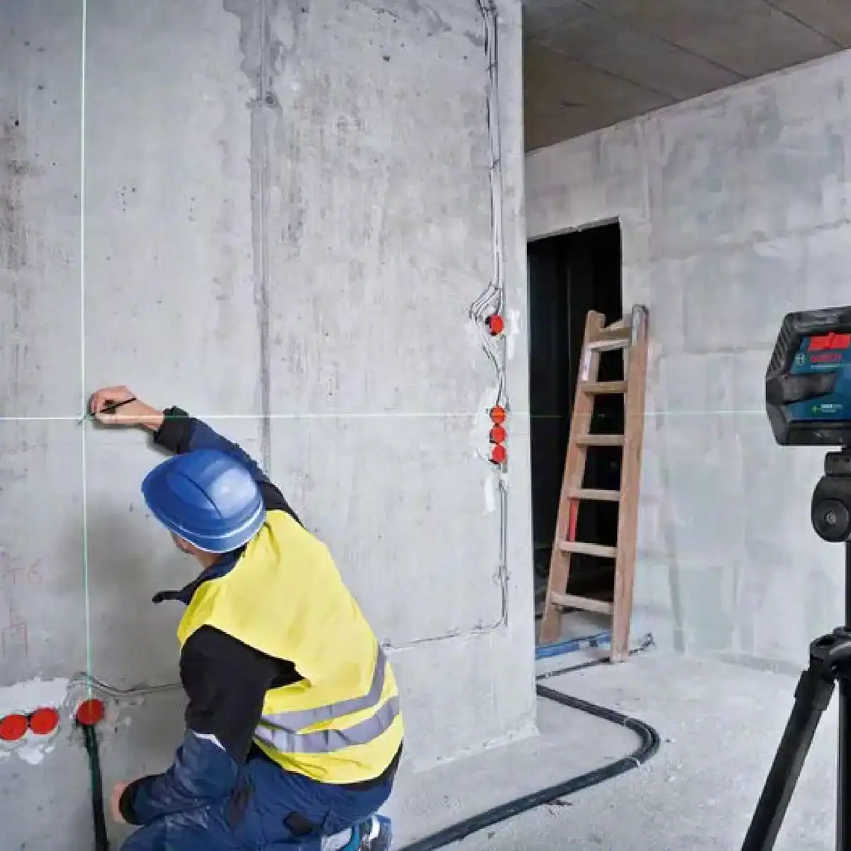 Nivel Laser Bosch Lb10 Clip Techo Maletin (Gll-2-15)
