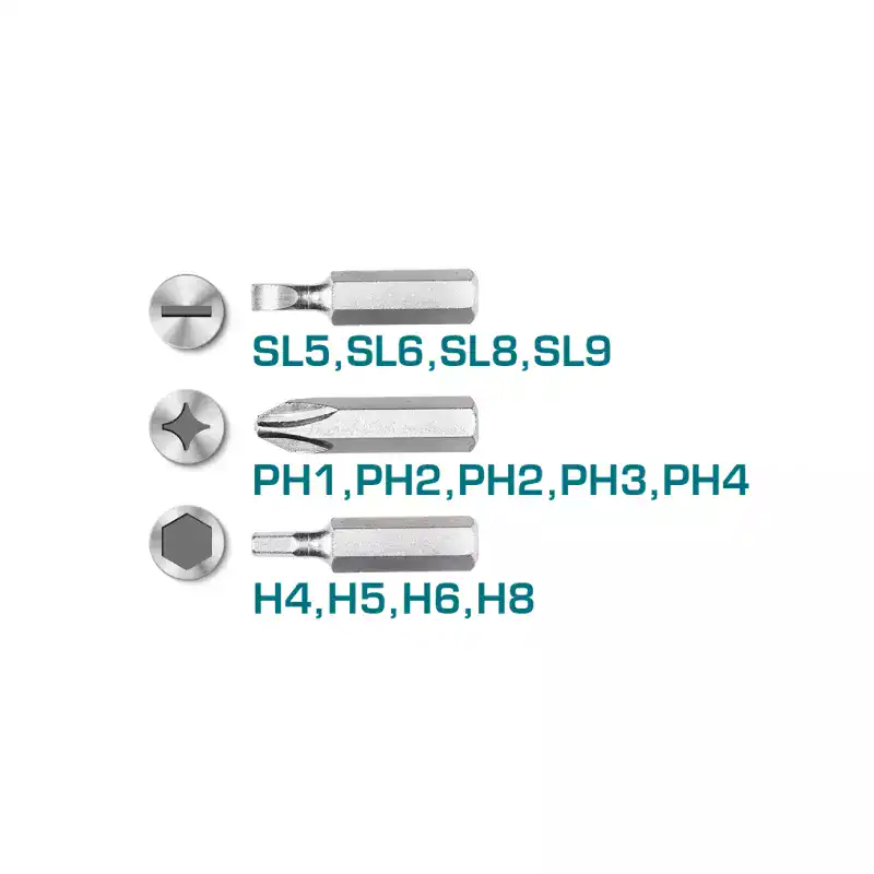 Destornillador Impacto Total 13 Pzs (Thids1301)