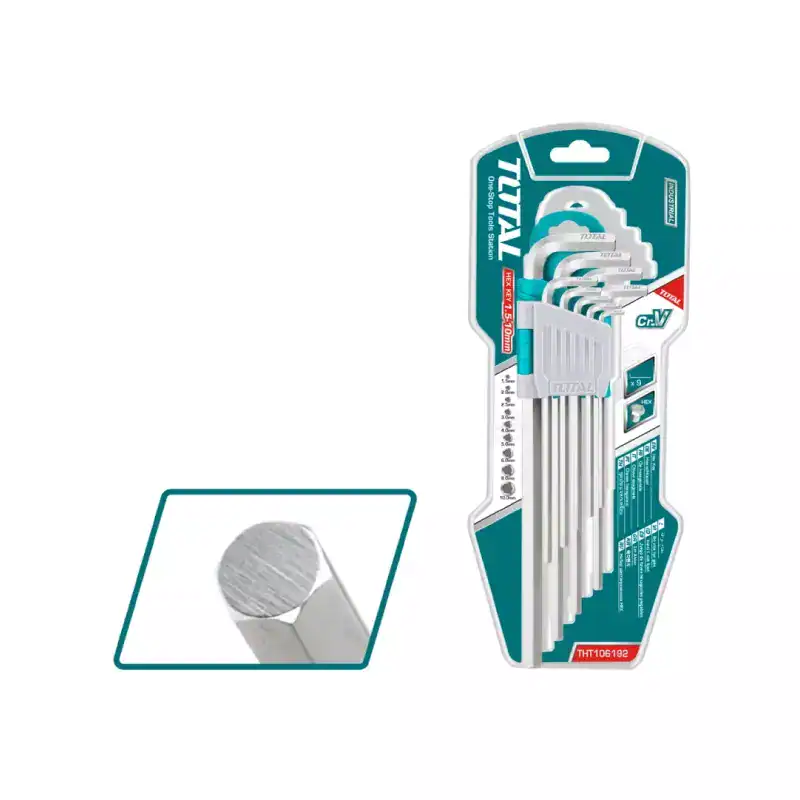 Juego Llaves Allen Total 9 Pzs (THT106192)