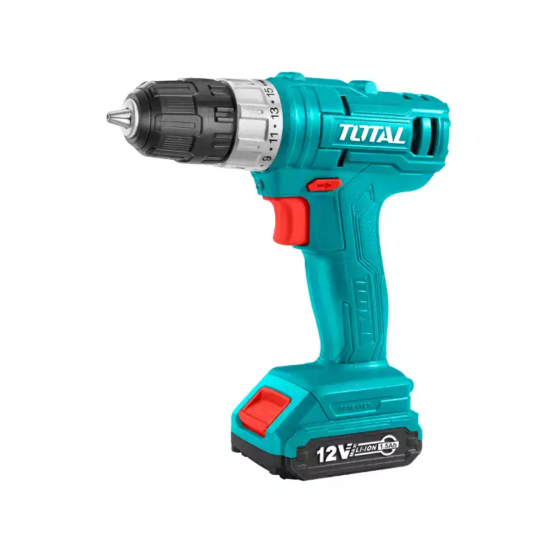 Total Taladro 3/8" Inalambrico 12v 1 Bateria Litio 600rpm ( Utdl1211/18 )