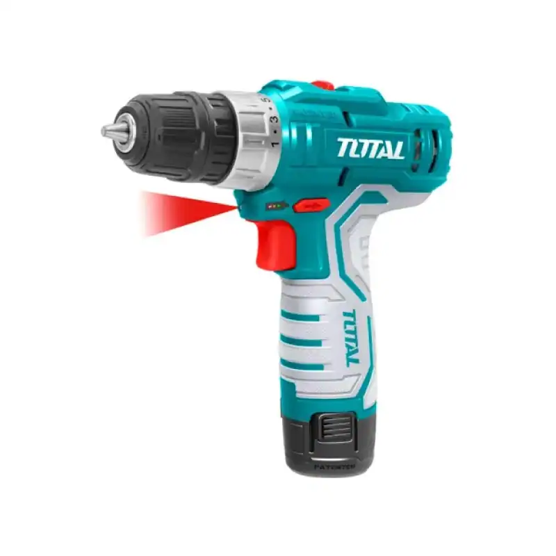 Total Taladro 3/8" Inalambrico 12v 1 Bateria Con Estuche ( Utdli12325 )
