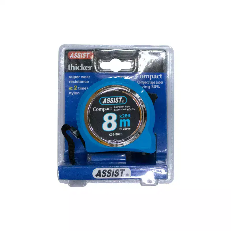 Cinta Métrica Compact Doble cara 8 Metros