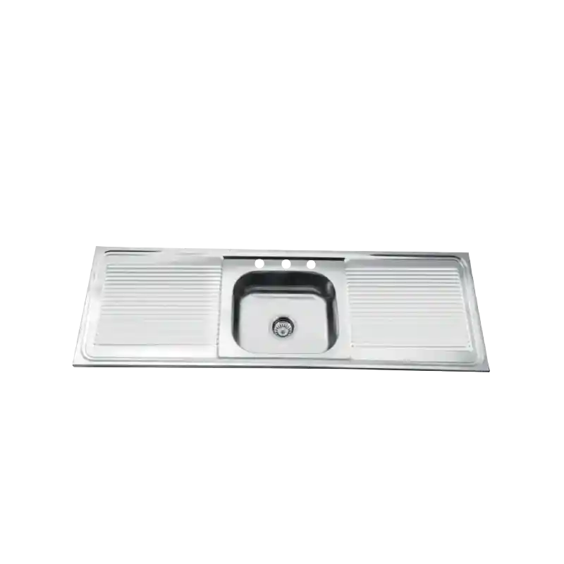 Qualita Fregadero Parche 1 Tanq 2 Esc 150x50cm (wso1505)