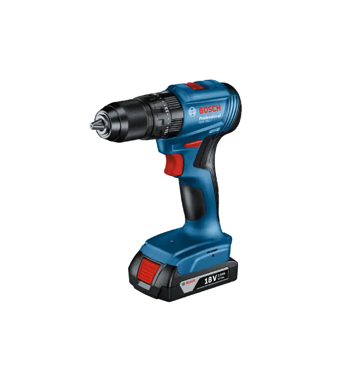 Bosch Taladro Perc. 1/2" 18v + Llave Impacto Carg. 200nm 2 Bat Gsb185