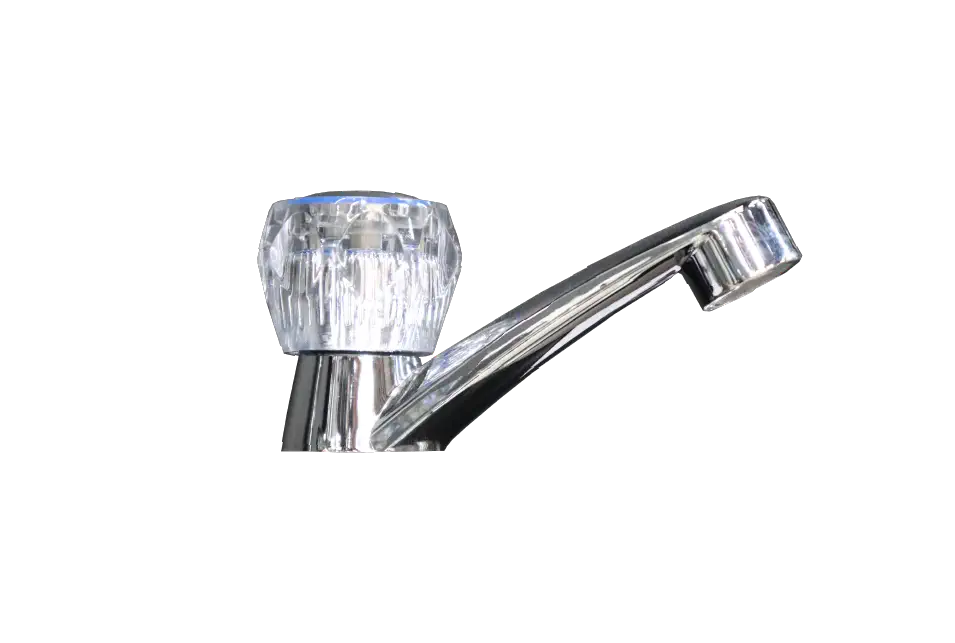 Spring Llave Lavatorio Perilla Cromo (200947)