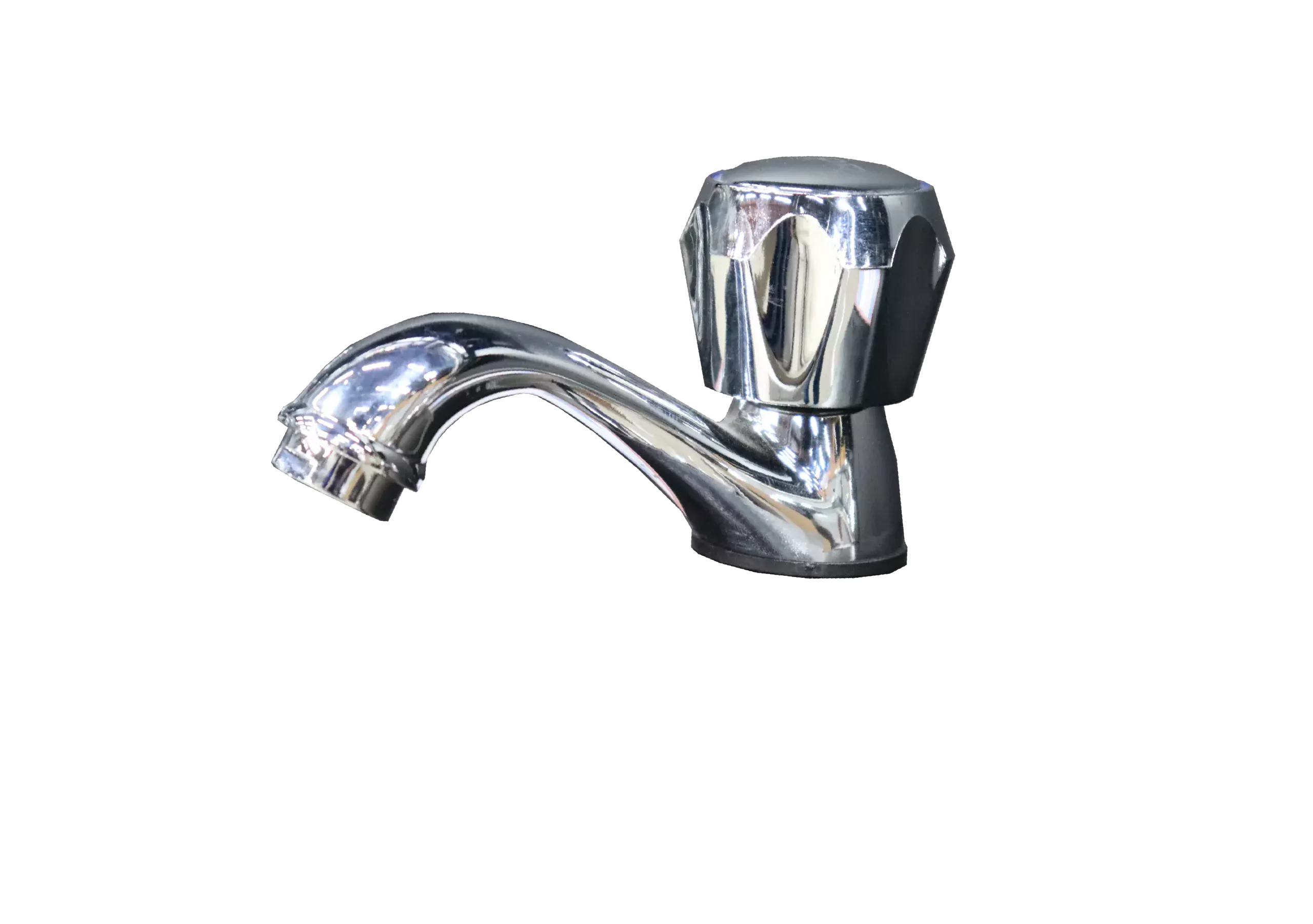 Spring Llave Lavatorio Hexa Cromo Pesada (209443)