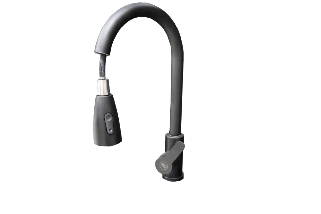 Ferreti Cachera Fregadero Mono Negra Palanca Exten (BLU-0011)