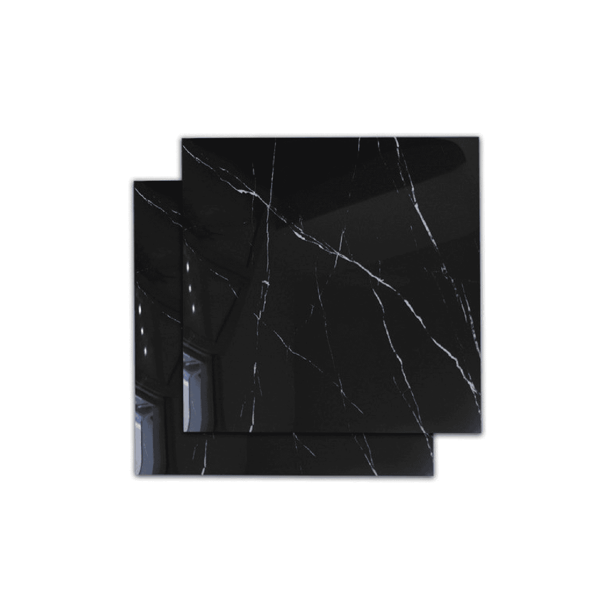 Porcelanato Marquina Nero 60x60 Cja 1.44mts (jm6615) Qualita
