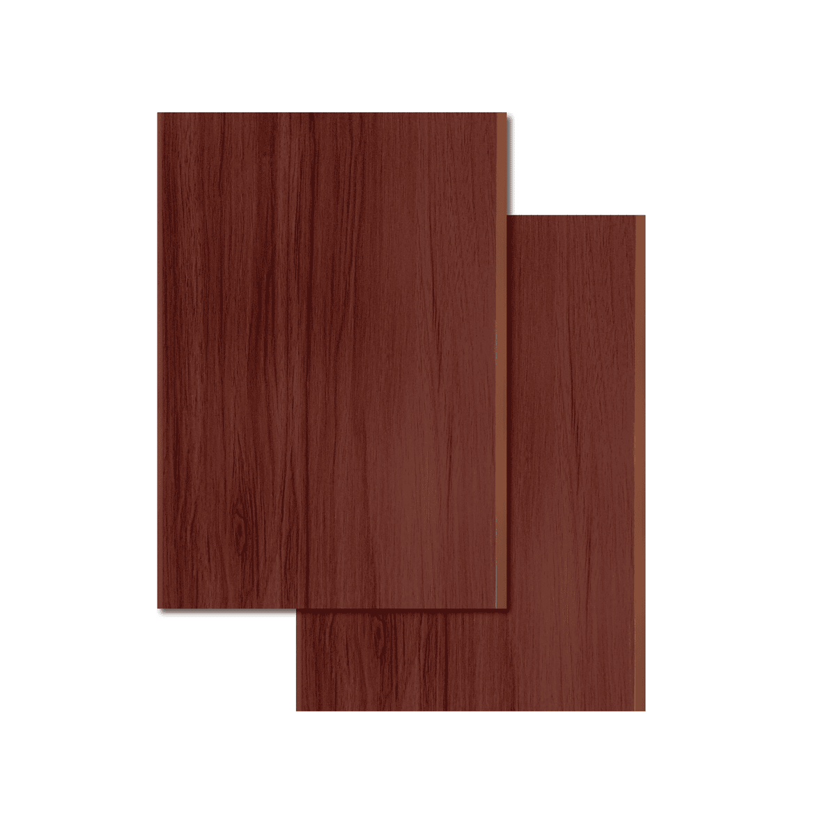 (ec) Tablilla Pvc Caoba Laminada 20cm X 5.95mts X 7mm ( Ec12 )