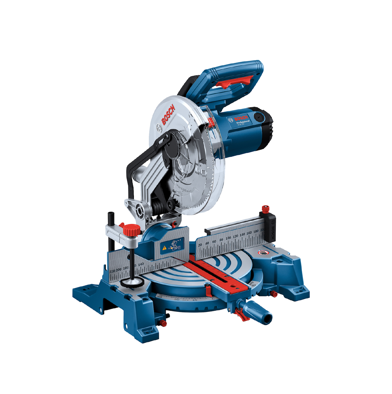 Bosch Ingleteadora 1750w Gcm 254 ( 0601b520go )
