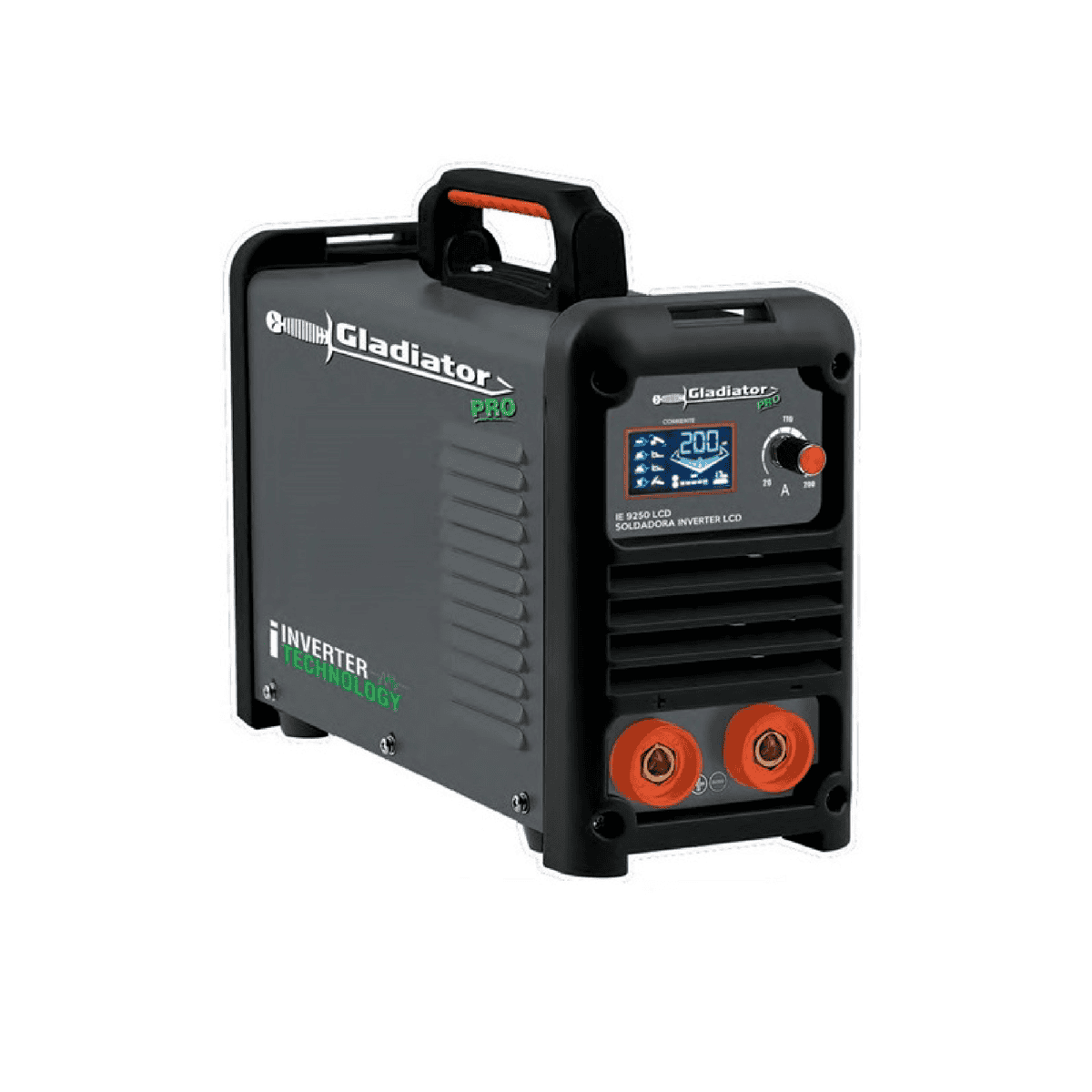 Combo Inversor Gladiador IE9200/160 LCD + Máscara para soldar MS401