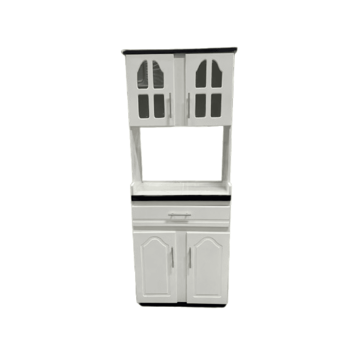 Mueble de Cocina con gabinetes de Melamina para Microondas c/sobre cerámica