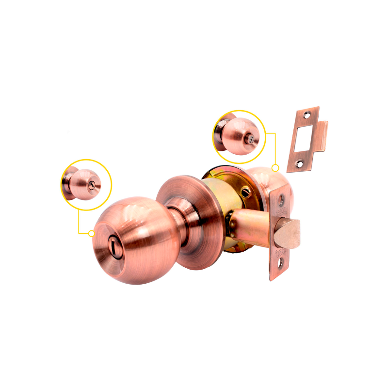 Covo Llavin Bola Pomo Bronce ( DL-3872BK-AB )