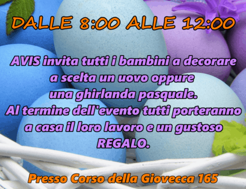 Pasqua con AVIS