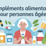 complements alimentaires personnes agees flacons et aliments seniors