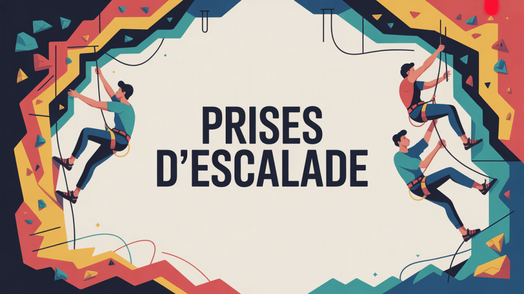 illustration mur escalade pris modernes