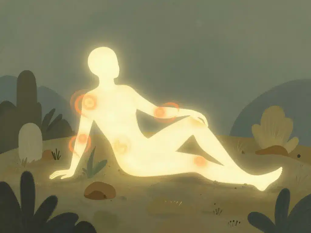 grounding bienfaits illustration soulagement douleur