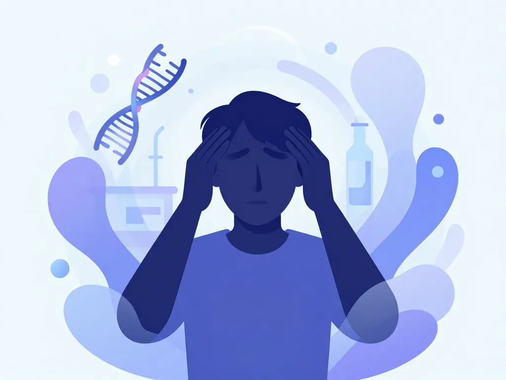 Image stress et pic monoclonal patient