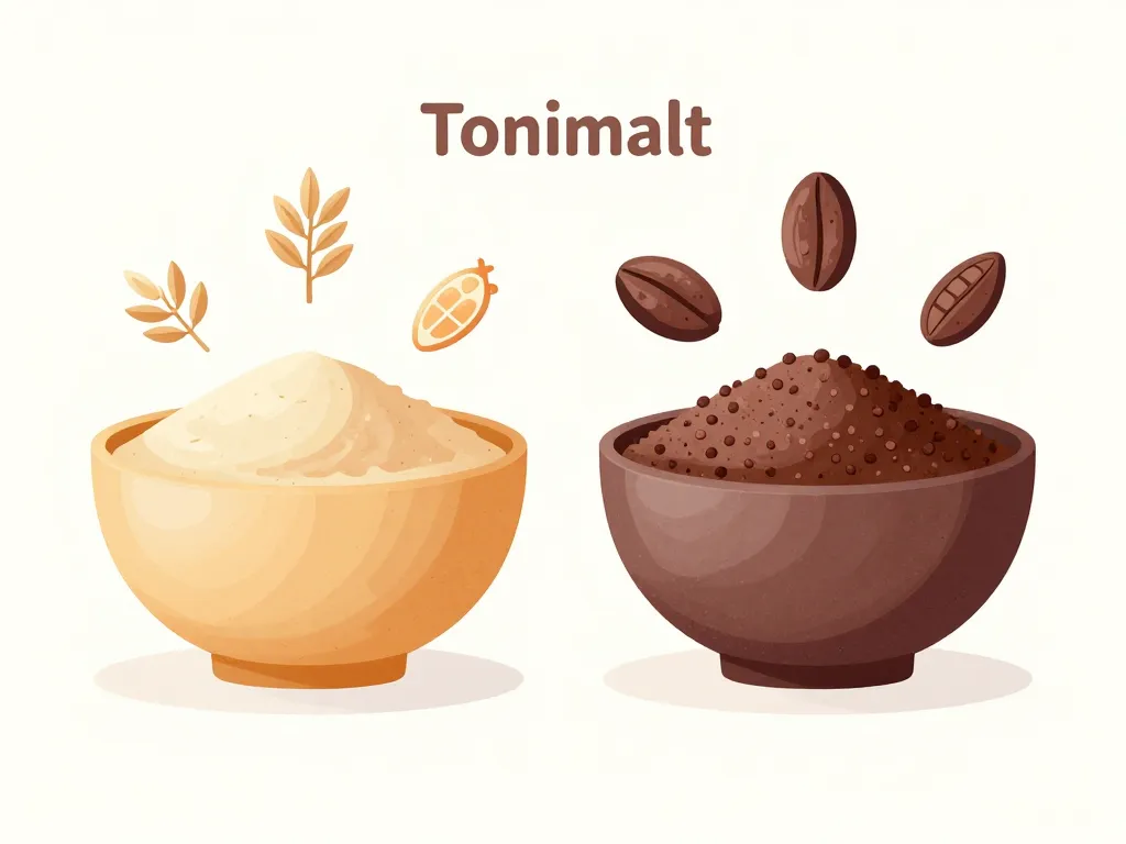 Comparatif tonimalt ou ovomaltine composition nutritionnelle