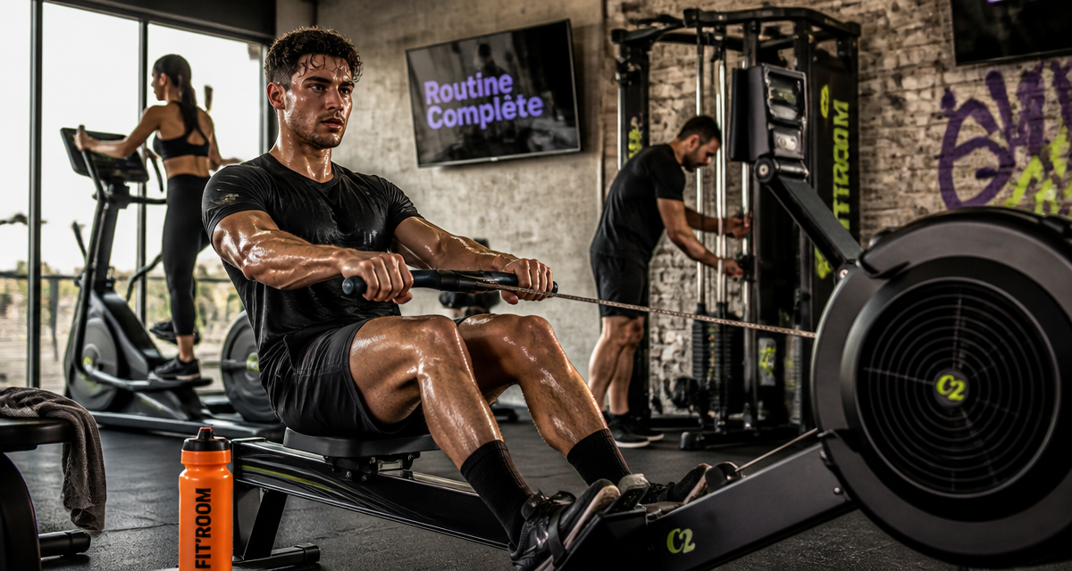 appareil de sport qui fait travailler tout le corps en action