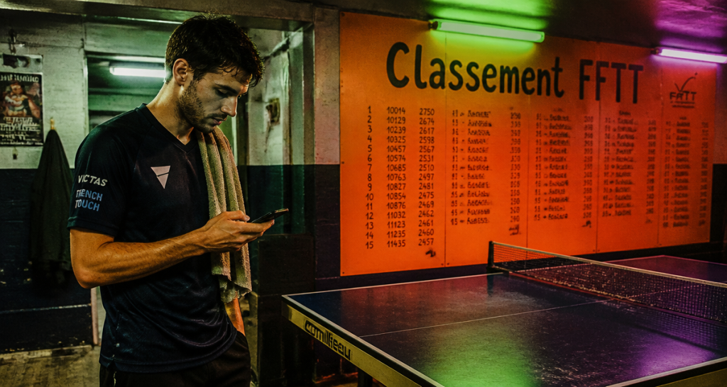 fftt classement joueur consulte résultats sur smartphone