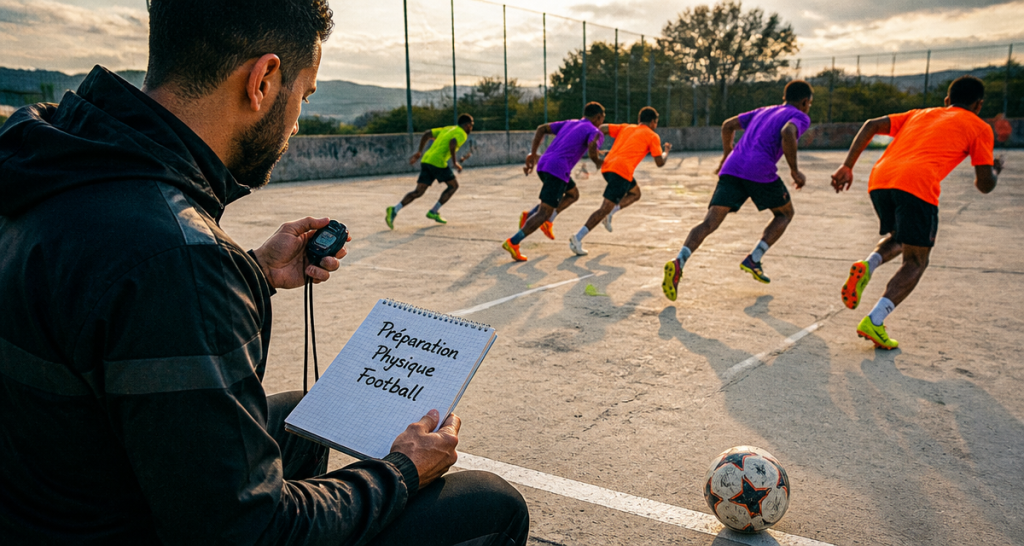 Football préparation physique joueurs sprint coach