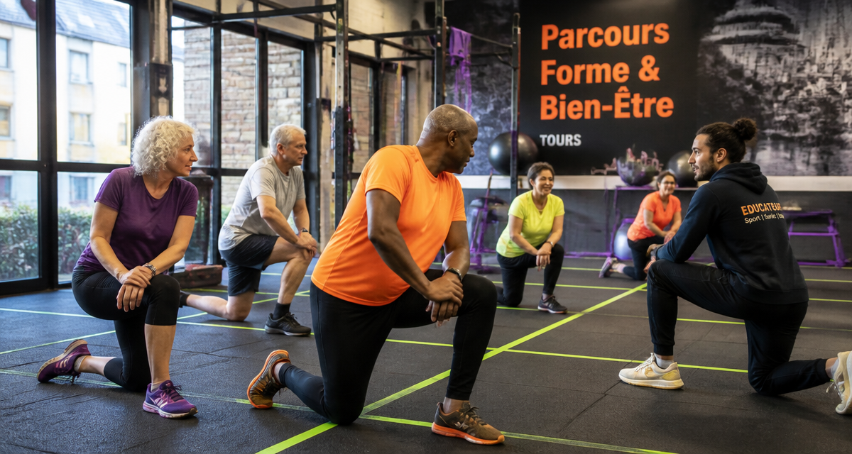 parcours forme et bien etre tours seniors en activité