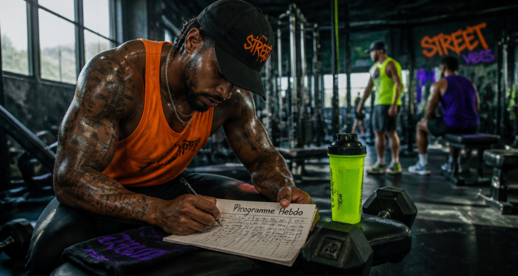 programme musculation pour une semaine sportif salle